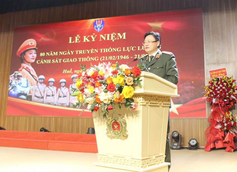 Công an TP Huế kỷ niệm 80 năm Ngày truyền thống lực lượng CSGT -0