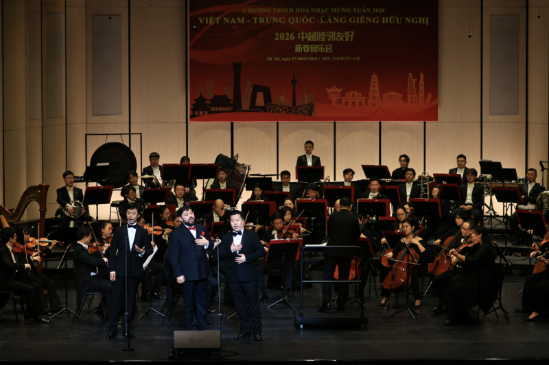 Hoà nhạc mừng xuân 2026 Việt Nam – Trung Quốc: Láng giềng hữu nghị -0