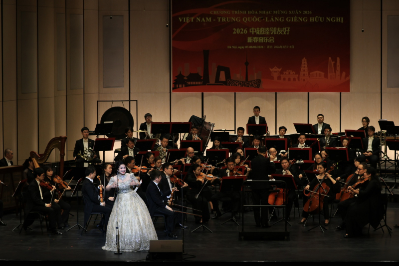Hoà nhạc mừng xuân 2026 Việt Nam – Trung Quốc: Láng giềng hữu nghị -4