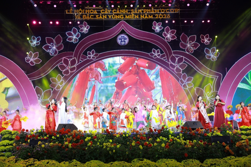 Hội chợ Công viên Thiên Văn học - Nơi Tết Việt hội tụ giữa trái tim xanh phía Tây Hà Nội -0