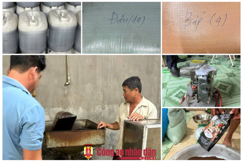 Công an tỉnh An Giang triệt xóa đường dây sản xuất, buôn bán cà phê bột giả -0