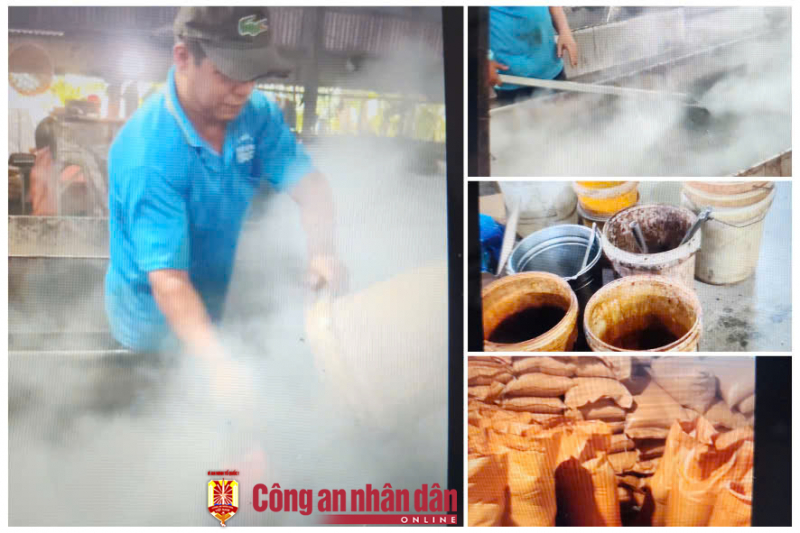 Công an tỉnh An Giang triệt xóa đường dây sản xuất, buôn bán cà phê bột giả -1