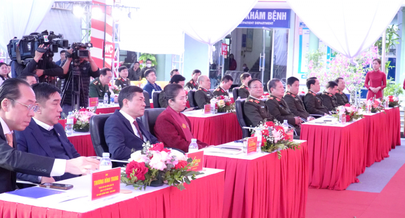 Thứ trưởng Phạm Thế Tùng dự Lễ khánh thành công trình tòa nhà khám, chữa bệnh Trung tâm Y tế Tương Dương -0