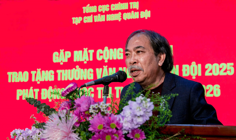 Tạp chí Văn nghệ Quân đội trao tặng thưởng các tác phẩm tiêu biểu năm 2025 -0