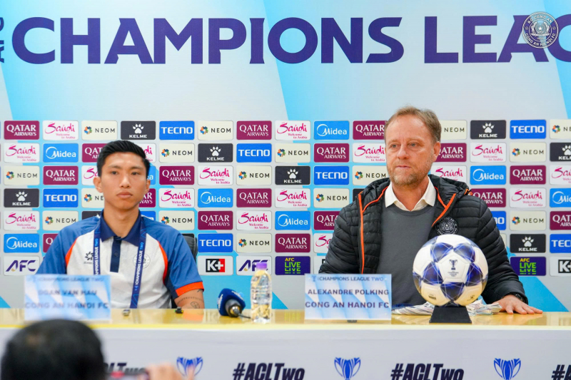 Công an Hà Nội đặt mục tiêu vào tứ kết AFC Champions League Two -0