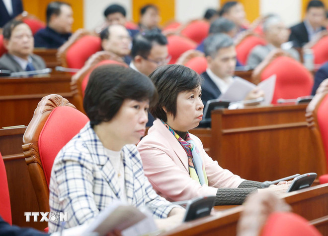 Tổng Bí thư Tô Lâm gặp mặt thành viên các Tiểu ban chuẩn bị Đại hội XIV của Đảng -0