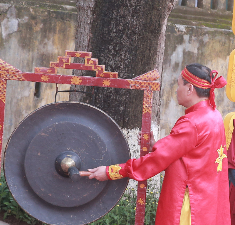 Di sản Hoàng thành Thăng Long - Hà Nội rực rỡ với các nghi lễ Tết cung đình -0