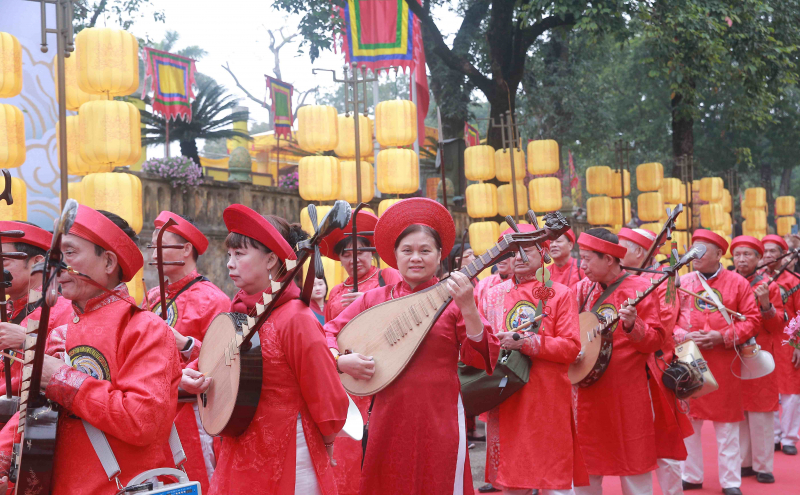 Di sản Hoàng thành Thăng Long - Hà Nội rực rỡ với các nghi lễ Tết cung đình -1