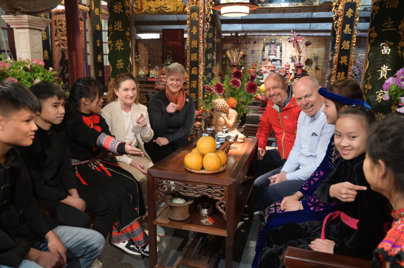 Đại sứ các nước nhóm G4 đón Tết Việt với tình yêu thể thao -0