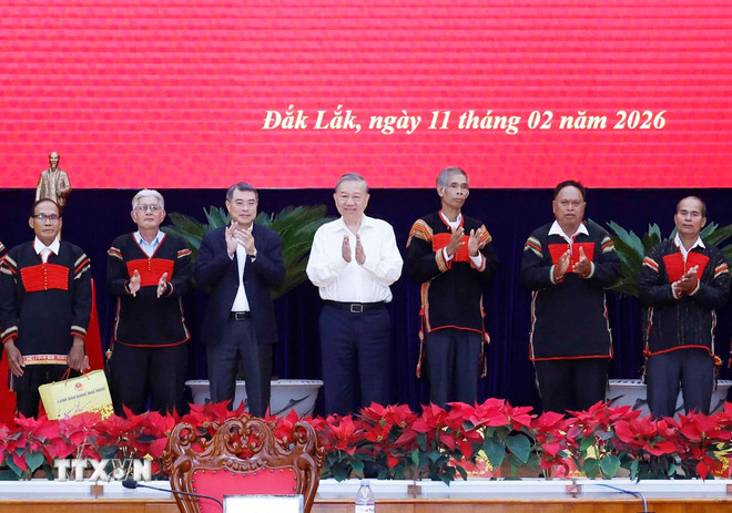 Tổng Bí thư Tô Lâm: Đắk Lắk phải trở thành đầu mối kết nối phát triển vùng -0