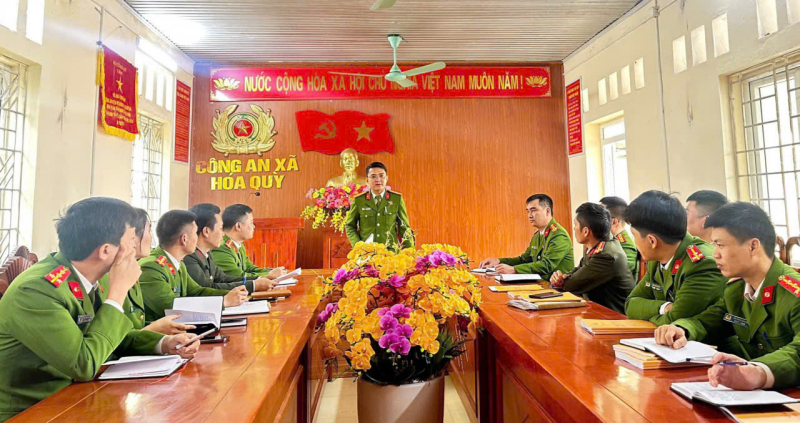 Công an xã Hoá Quỳ: Uốn nắn từ gốc, giữ bình yên từ cơ sở -0