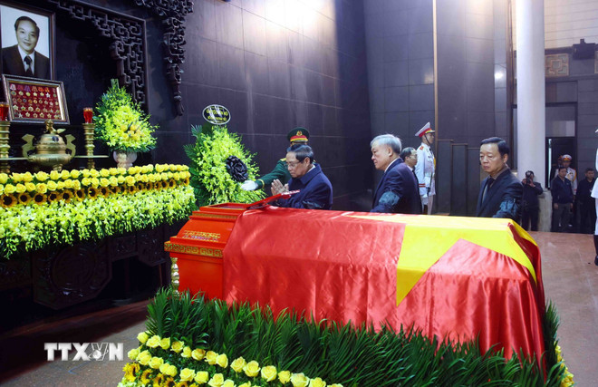 Tổ chức trọng thể Lễ tang nguyên Phó Chủ tịch Hội đồng Bộ trưởng Đoàn Duy Thành -0