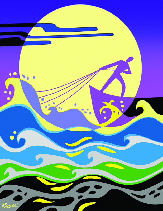 Biển xanh thẳm -0