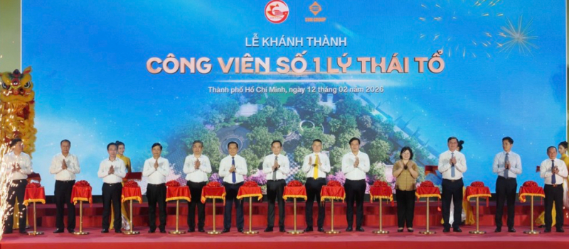 Khánh thành Công viên số 1 Lý Thái Tổ – hồi sinh 4,3ha đất trống giữa trung tâm thành phố -0