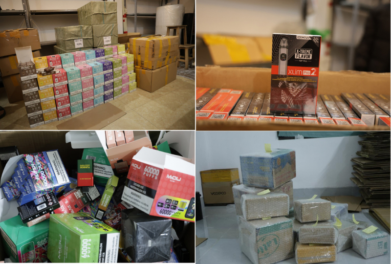 Triệt phá đường dây thuốc lá điện tử liên tỉnh, thu giữ gần 50.000 sản phẩm -0