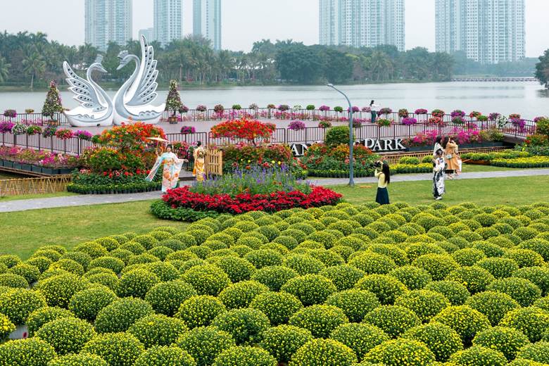 Tết giữa miền xanh tại các đại đô thị của Ecopark -0