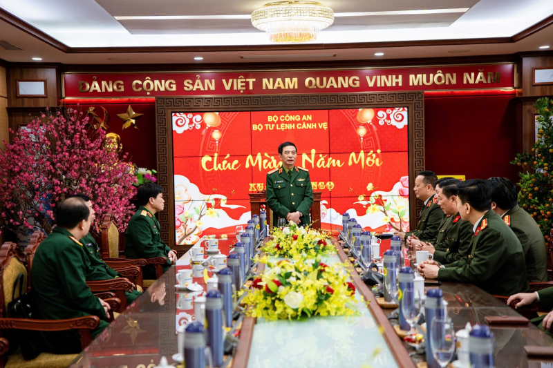 Tiếp thêm khí thế cho lực lượng Cảnh vệ dịp Tết Bính Ngọ -0