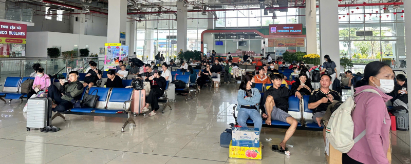 Bến xe, nhà ga đảm bảo vận chuyển đến hành khách cuối cùng về quê dịp Tết -0