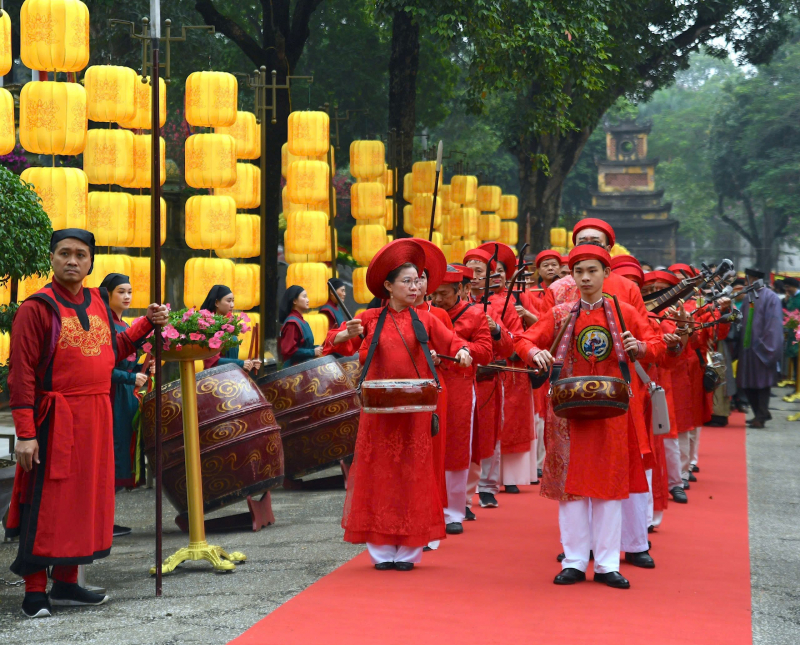 Rực rỡ sắc màu văn hoá trên muôn nẻo đường xuân -0