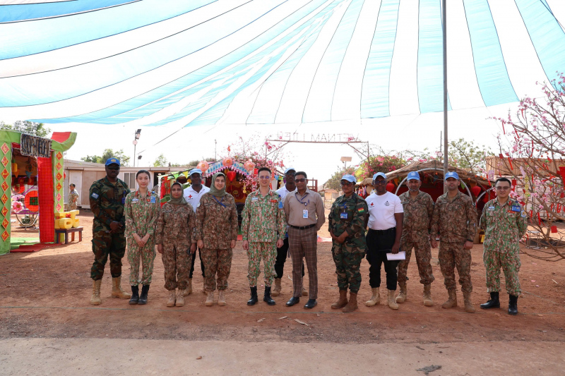 Tết nơi tuyến đầu gìn giữ hòa bình tại Bentiu -0