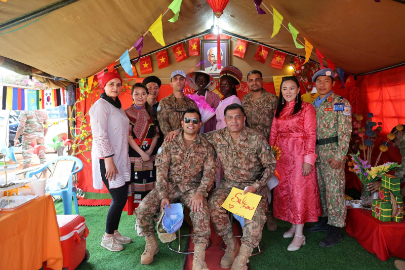 Tết nơi tuyến đầu gìn giữ hòa bình tại Bentiu -0