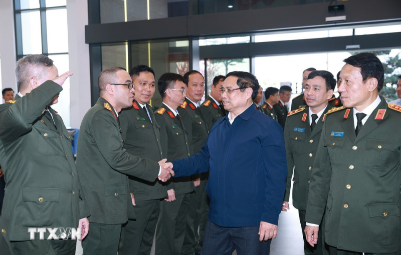 Thủ tướng Phạm Minh Chính kiểm tra công tác ứng trực, đảm bảo trật tự an toàn giao thông -0