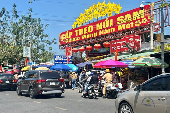 Bảo đảm tuyệt đối an toàn tại Khu du lịch quốc gia Núi Sam dịp Tết Nguyên đán -0