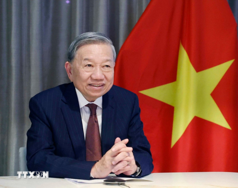 Tổng Bí thư Tô Lâm điện đàm với nguyên Thượng nghị sỹ Hoa Kỳ Patrick Leahy -0