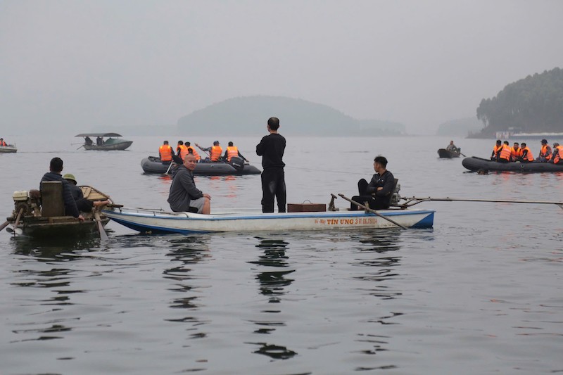 Tìm thấy nạn nhân cuối cùng ở hồ Thác Bà -0