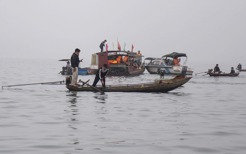 Tìm thấy nạn nhân cuối cùng ở hồ Thác Bà -1
