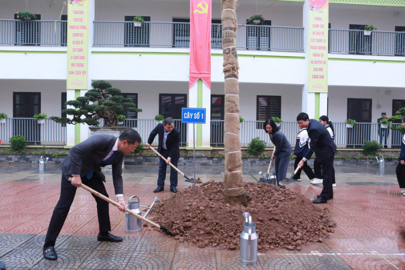 Ngành Giáo dục Hà Nội phấn đấu trồng mới 15.000 cây xanh -0
