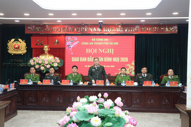 Công an TP Hà Nội đảm bảo tuyệt đối an ninh, an toàn dịp Tết Nguyên đán Bính Ngọ 2026 -0