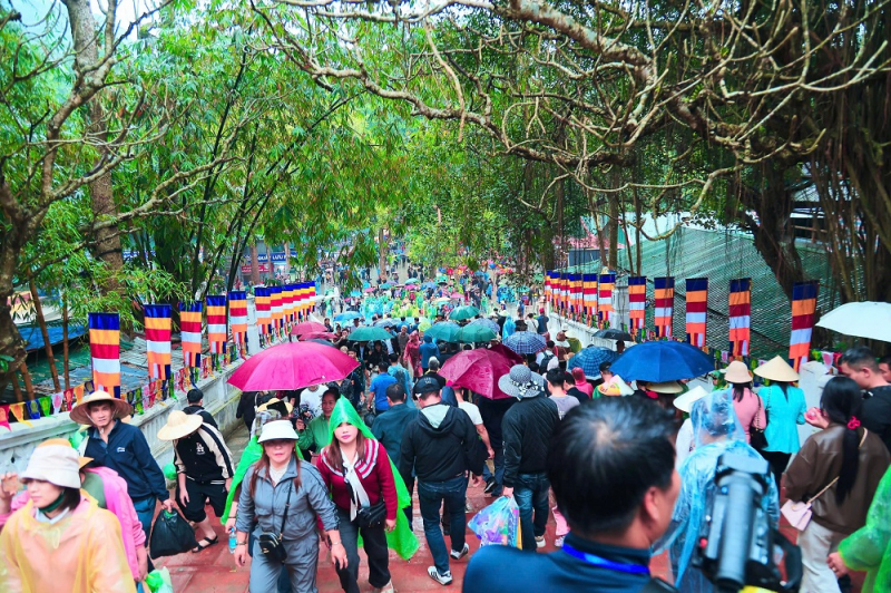 Ứng dụng camera AI, bảo đảm an ninh,  an toàn Lễ hội chùa Hương -0