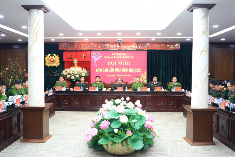 Công an TP Hà Nội đảm bảo tuyệt đối an ninh, an toàn dịp Tết Nguyên đán Bính Ngọ 2026 -0
