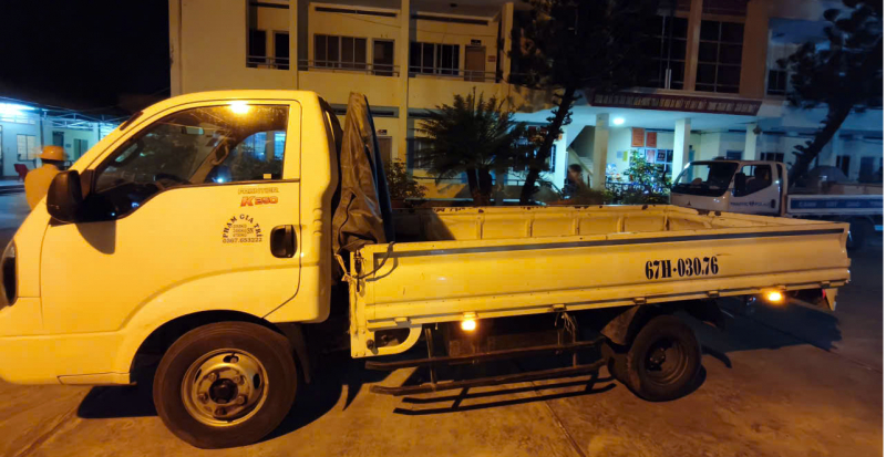 Cảnh sát giao thông truy bắt nhanh đối tượng trộm xe ô tô tải -0