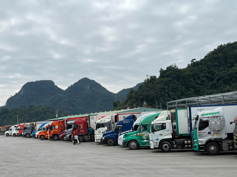 Cửa khẩu phía Bắc sôi động trở lại sau Tết, hàng hóa thông quan tăng mạnh -0