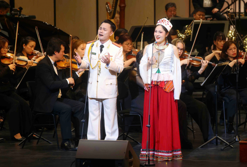 Hoà nhạc chào xuân 2026 - quà tặng tinh thần nhiều ý nghĩa của lực lượng CAND đầu năm mới -2