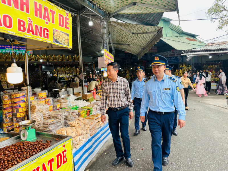 Đảm bảo thị trường an toàn, lành mạnh mùa lễ hội đầu xuân -0