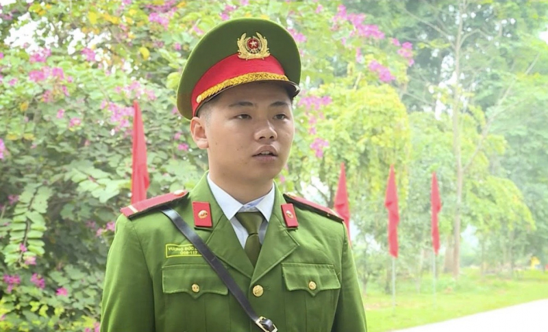 Tuyên Quang: Hành trình viết tiếp ước mơ - Từ chiến sĩ nghĩa vụ thành chiến sĩ CAND -0