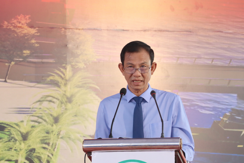 Vĩnh Long khởi công xây dựng công trình kè sông Long Hồ -0