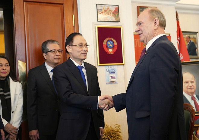 Party chief’s special envoy meets leaders of Russian parties in Moscow -1
