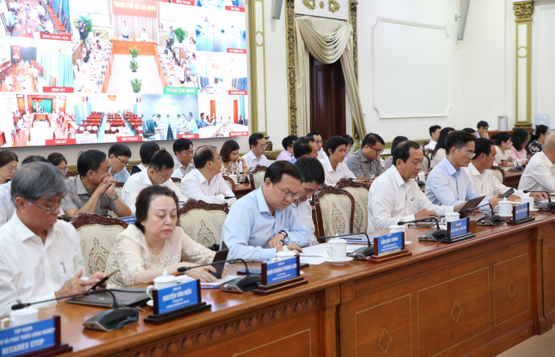 TP Hồ Chí Minh: Người dân vui Xuân đón Tết, tin tưởng vào định hướng phát triển của thành phố -1