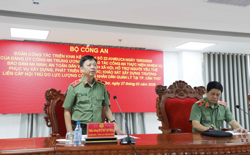 Bộ Công an khảo sát xây dựng trường phổ thông liên cấp nội trú tại trụ sở Công an tỉnh Sóc Trăng cũ -0