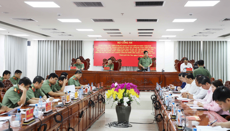 Bộ Công an khảo sát xây dựng trường phổ thông liên cấp nội trú tại trụ sở Công an tỉnh Sóc Trăng cũ -0