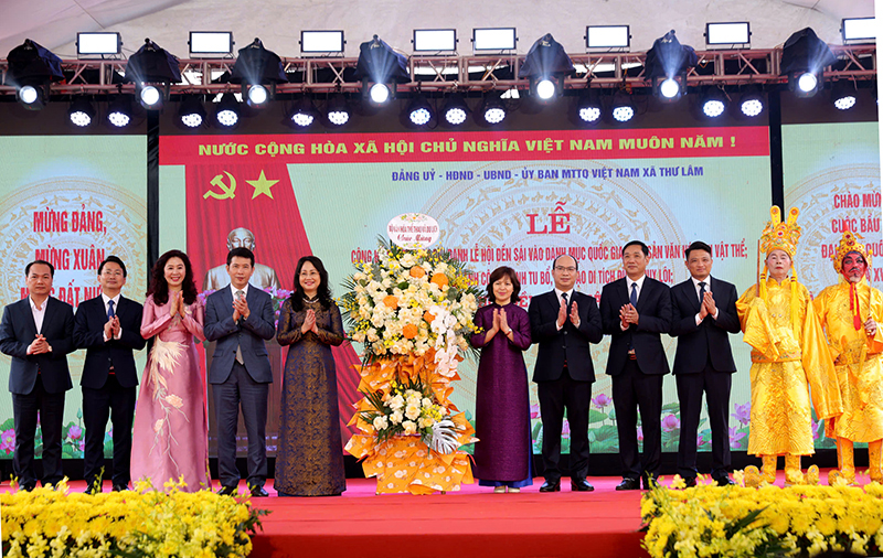 Khai mạc Lễ hội Đền Sái và cấp Bằng ghi danh Di sản văn hoá phi vật thể quốc gia -0