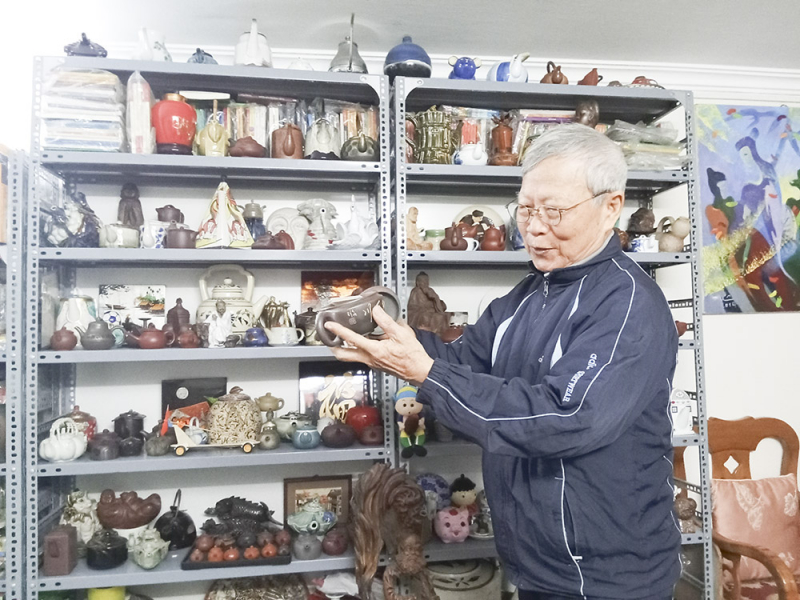 Nhà thơ Vương Tâm và 