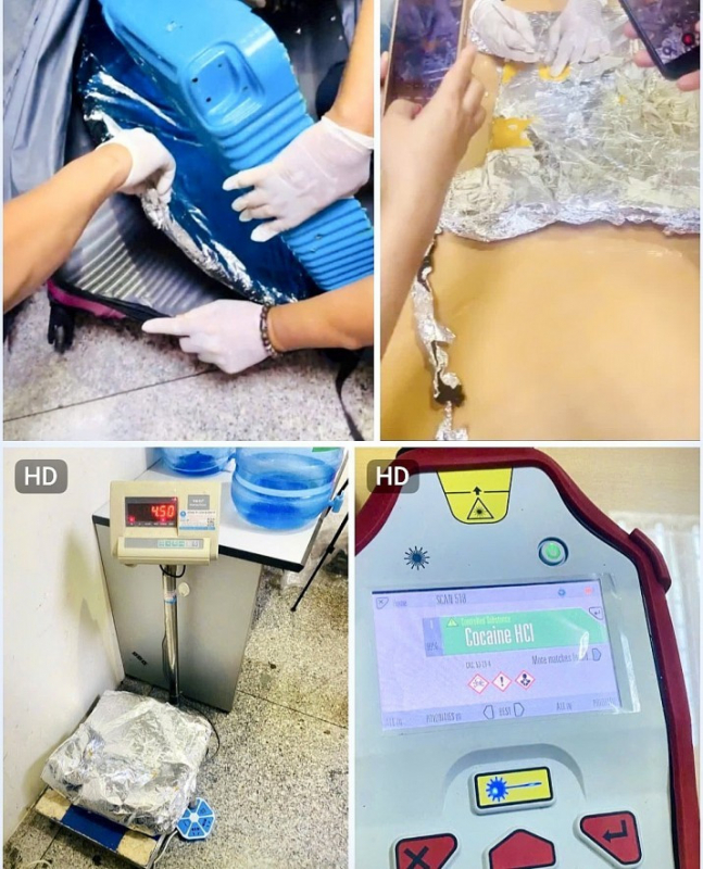 Customs bust 4.5kg cocaine trafficking case at Tan Son Nhat airport -0