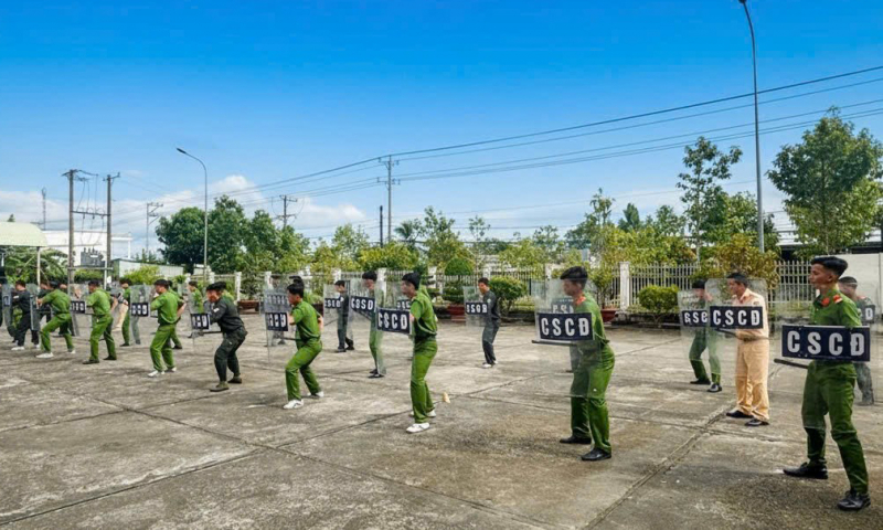 Công an Cà Mau phát triển toàn diện chiến sĩ nghĩa vụ xuất ngũ -0