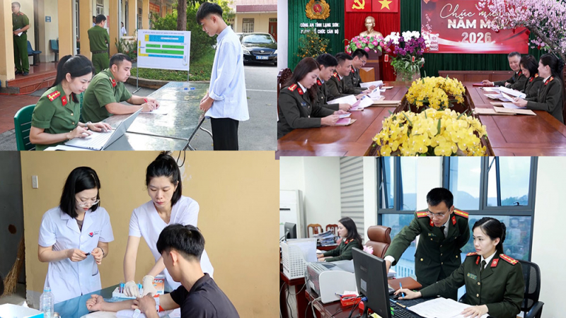 Thanh niên Lạng Sơn sẵn sàng lên đường thực hiện nghĩa vụ CAND năm 2026 -1