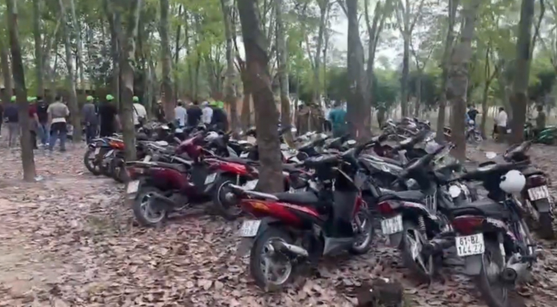 Liên tiếp triệt phá các tụ điểm cờ bạc quy mô lớn trong cao điểm Tết Bính Ngọ  -1